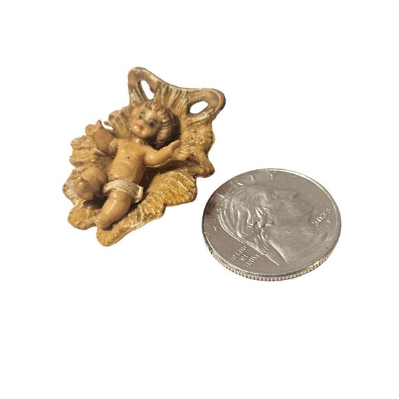 Vintage Nativity Figurines 3-Pc Set  Holy Family Made In Italy Collectible Decor - Picture 6 of 11